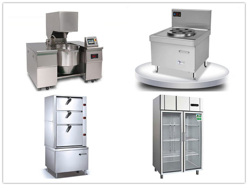 八吉星擁有4大專業商用廚房設備品牌生產廠家