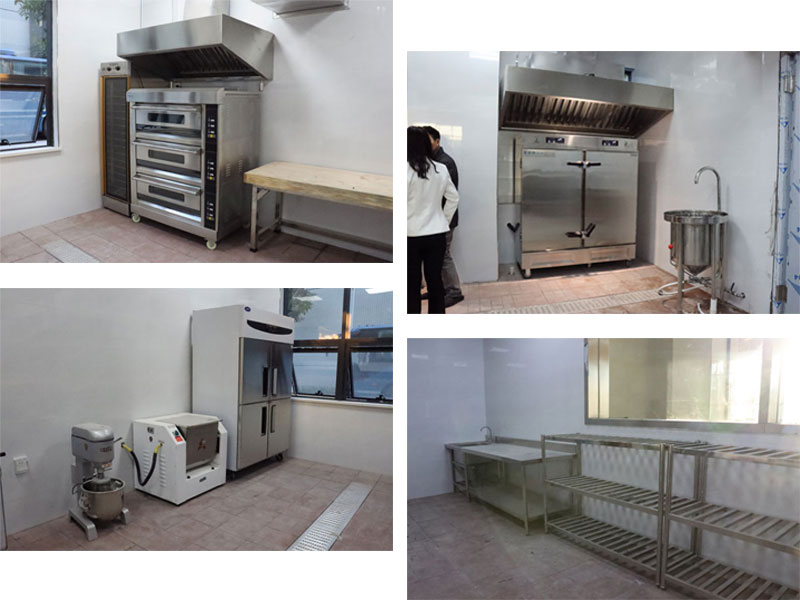 廣州新萊福食堂廚房工程施工現場-廚房設備