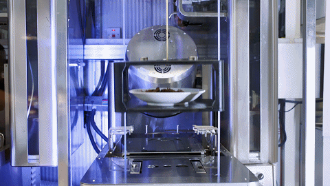 傳送食物的云軌系統 傳送食物的云軌系統