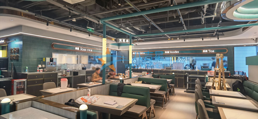 廣州天河克茗冰室店面設(shè)計